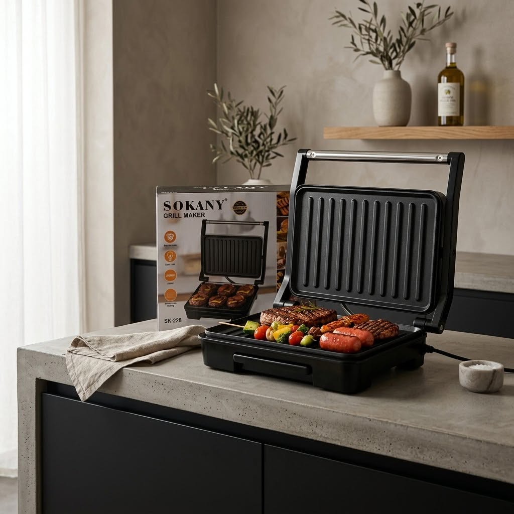 Parrilla Eléctrica Sokany SK-228