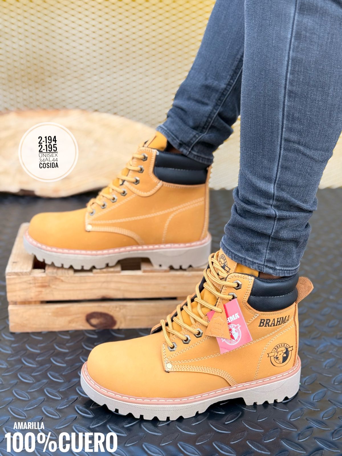 BOTA BRAHAMA CORTE ALTO