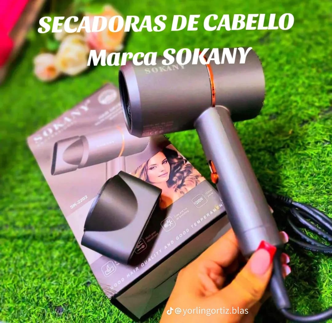 SECADOR DE CABELLO PROFESIONAL SOKANY