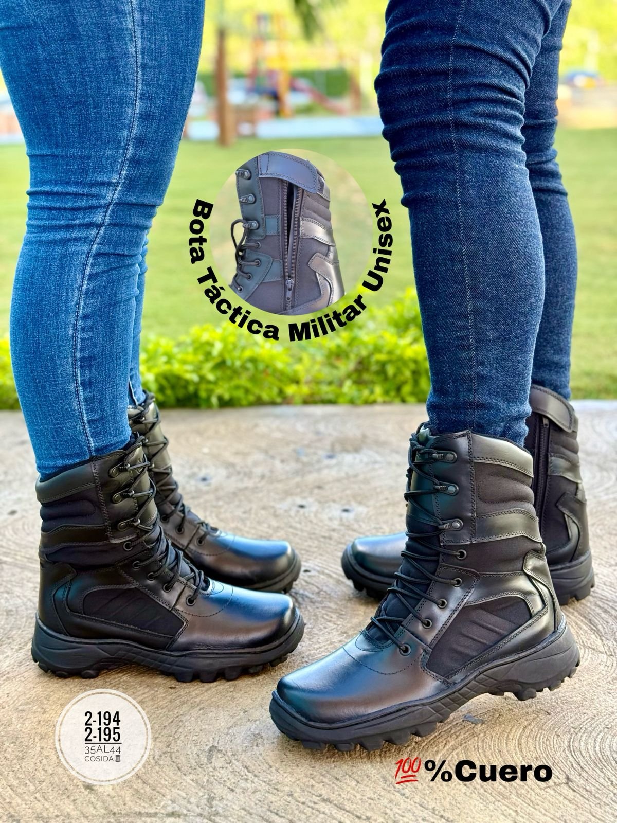 Bota Negra Tactica