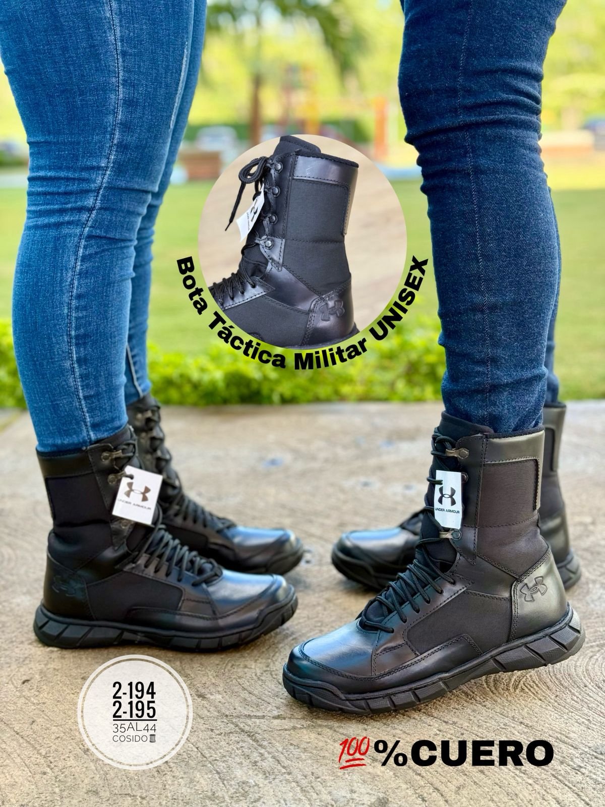 Bota Under Tactica Unisex