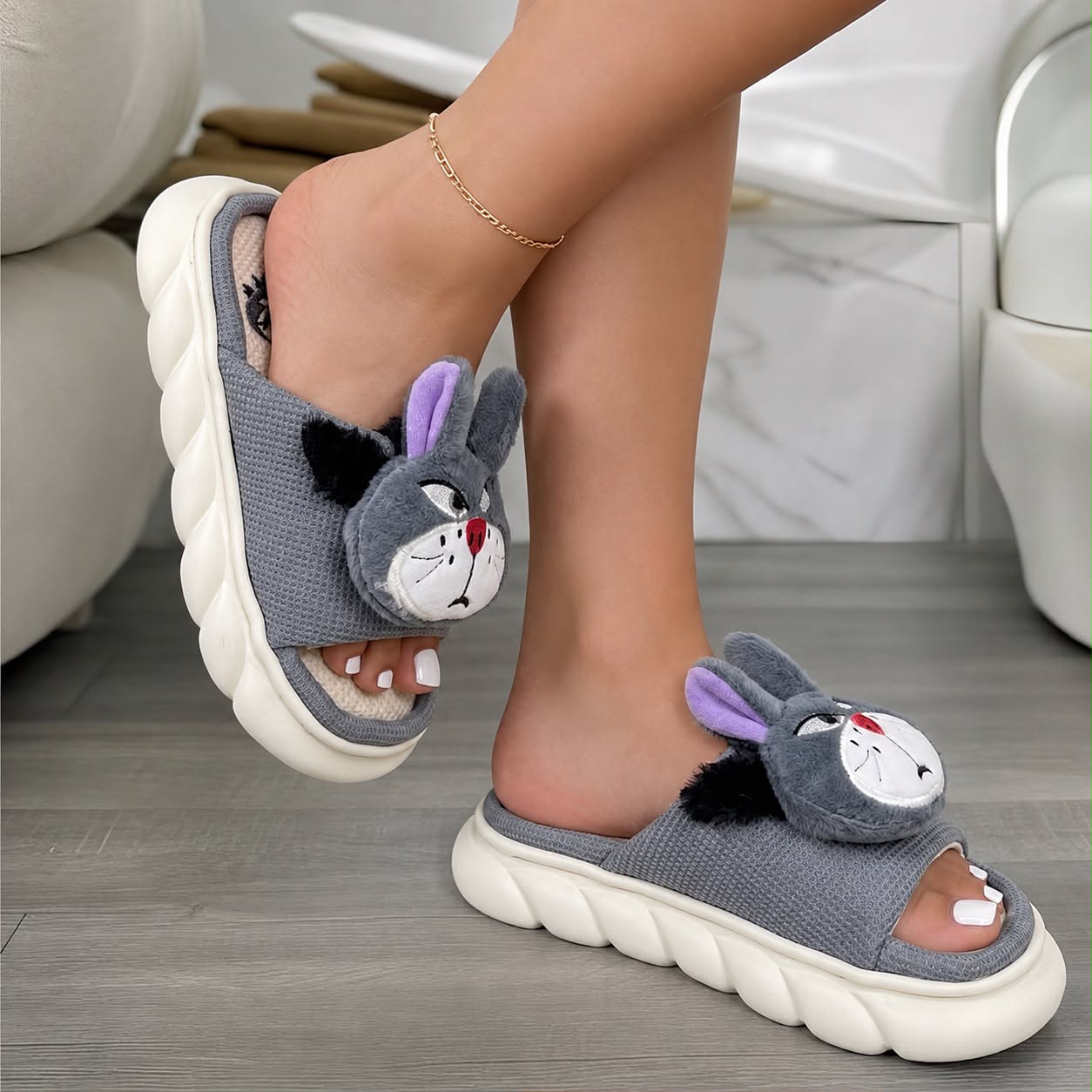 PANTUFLA GATO