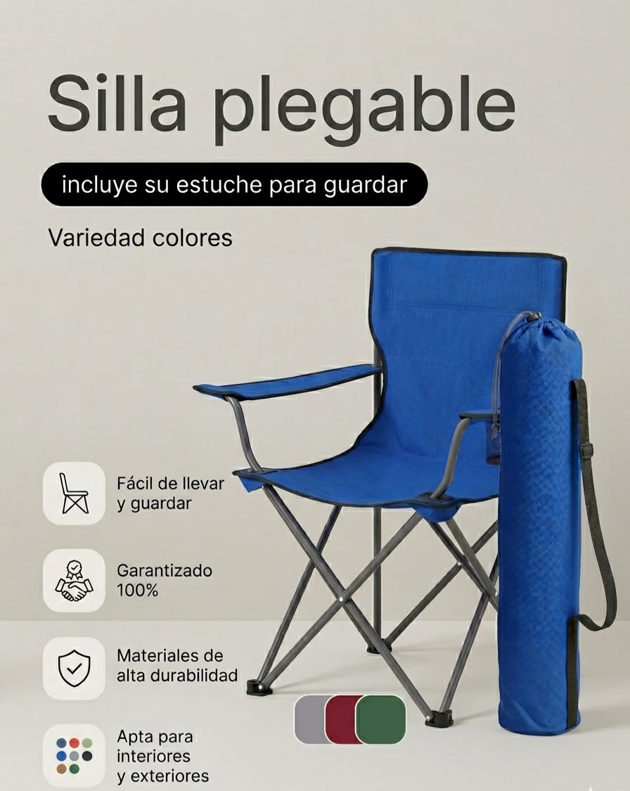 Silla Plegable Premium