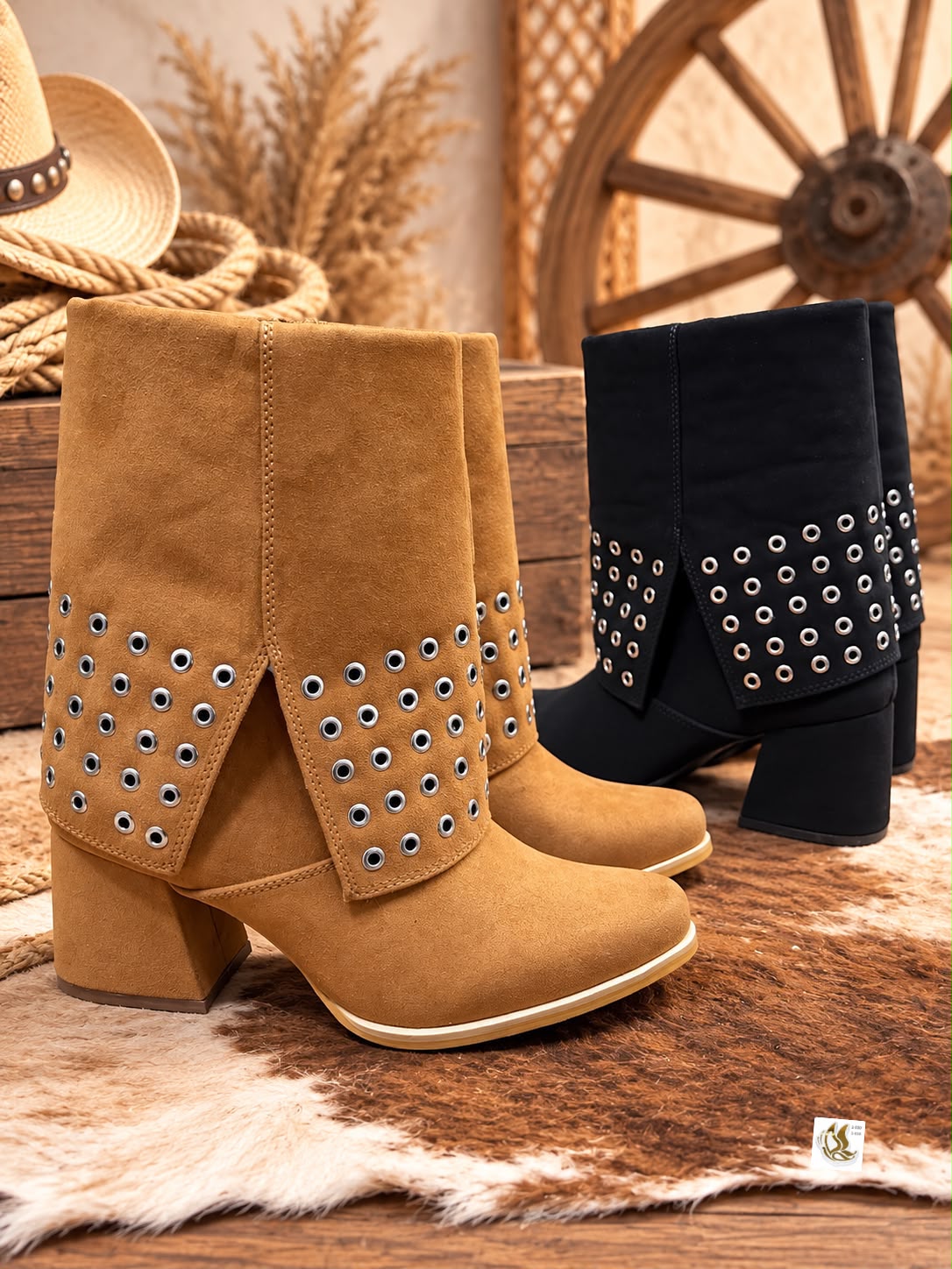 BOTINES CON TACHES