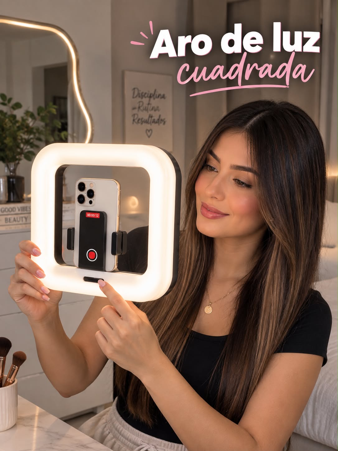 Aro de Luz Cuadrado